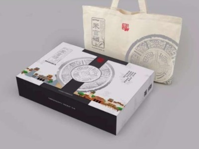 如何讓大米包裝盒看起來高大上？